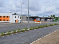 Pärnu reisiterminali juurdepääsutee esimene etapp Lao tänav T2 kinnistul. Foto: Urmas Saard /Külauudised
