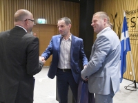 Pärnu uue silla ehituslepingu allkirjastamine. Foto: Urmas Saard / Külauudised