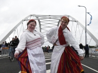 Pärnu uue silla pidulik avamine. Foto: Urmas Saard / Külauudised