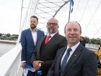Pärnu uue silla pidulik avamine. Foto: Urmas Saard / Külauudised