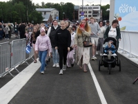 Pärnu uue silla pidulik avamine. Foto: Urmas Saard / Külauudised