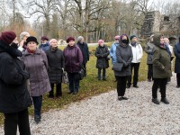 Pärnu väärikatega Padise kloostris. Foto: Urmas Saard / Külauudised
