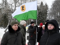 Pärnu Vallikääru aasale ehitatud lumelinnas. Foto: Urmas Saard / Külauudised