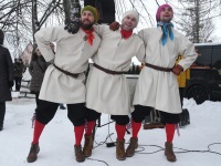 Pärnu Vallikääru aasale ehitatud lumelinnas. Foto: Urmas Saard / Külauudised