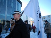 ERR tegi otsetselülituse eetrisse Pärnus kontserdimaja esiselt väljakult priiuse põlistumise päeva hommikul kell 7.20. Foto: Urmas Saard