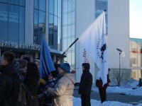 ERR tegi otsetselülituse eetrisse Pärnus kontserdimaja esiselt väljakult priiuse põlistumise päeva hommikul kell 7.20. Foto: Urmas Saard