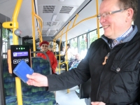 007 Pärnus uued bussid, uus piletisüsteem. Foto: Urmas Saard