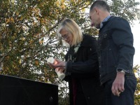 Parvlaeval Estonia hukkunute mälestamine Pärnus. Foto: Urmas Saard / Külauudised