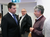 036 Peaminister ja majandusminister Pärnus. Foto: Urmas Saard