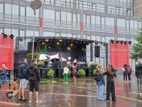 Port Arturi 150. sünnipäeva tähistamine Martensi väljakul. Foto: Urmas Saard /  Külauudised