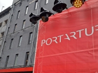 Port Arturi 150. sünnipäeva tähistamine Martensi väljakul. Foto: Urmas Saard /  Külauudised