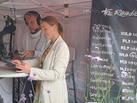 Port Arturi 150. sünnipäeva tähistamine Martensi väljakul. Foto: Urmas Saard /  Külauudised