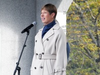 022 President Kersti Kaljulaid Iseseisvuse väljakul. Foto: Urmas Saard / Külauudised