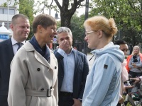 028 President Kersti Kaljulaid Iseseisvuse väljakul. Foto: Urmas Saard / Külauudised