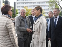 029 President Kersti Kaljulaid Iseseisvuse väljakul. Foto: Urmas Saard / Külauudised