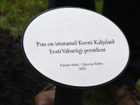 022 President Kersti Kaljulaid Pärnu Rannapargis. Foto: Urmas Saard / Külauudised