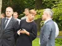 024 President Kersti Kaljulaid Pärnu Rannapargis. Foto: Urmas Saard / Külauudised