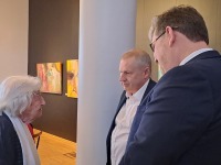 „Pühapäev presidendiga“ Endla teatris. Foto: Urmas Saard / Külauudised