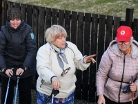 Punase Risti Pärnumaa seltsi inimesed Türgi paisjärve lähedal Paikusel. Foto: Urmas Saard / Külauudised