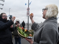 Rääma silla nime ametlik välja kuulutamine. Foto: Urmas Saard / Külauudised