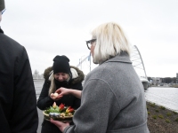 Rääma silla nime ametlik välja kuulutamine. Foto: Urmas Saard / Külauudised