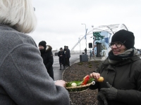 Rääma silla nime ametlik välja kuulutamine. Foto: Urmas Saard / Külauudised