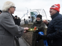 Rääma silla nime ametlik välja kuulutamine. Foto: Urmas Saard / Külauudised