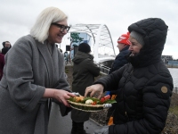 Rääma silla nime ametlik välja kuulutamine. Foto: Urmas Saard / Külauudised