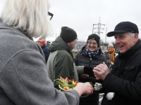 Rääma silla nime ametlik välja kuulutamine. Foto: Urmas Saard / Külauudised