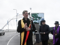 Rääma silla nime ametlik välja kuulutamine. Foto: Urmas Saard / Külauudised