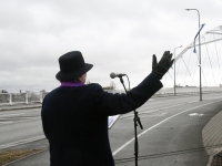 Rääma silla nime ametlik välja kuulutamine. Foto: Urmas Saard / Külauudised