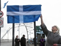 Rääma silla nime ametlik välja kuulutamine. Foto: Urmas Saard / Külauudised