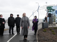 Rääma silla nime ametlik välja kuulutamine. Foto: Urmas Saard / Külauudised