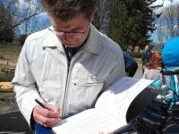 Raamatu „Sindi elu piltides” esitlusele eeln ja esitluse pä aastal 2013. Foto: Urmas Saard Külauudised
