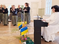 Raeküla Vanakooli keskus tähistab rahvusvahelist muusikapäeva. Foto: Urmas Saard / Külauudised