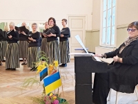 Raeküla Vanakooli keskus tähistab rahvusvahelist muusikapäeva. Foto: Urmas Saard / Külauudised