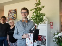 Raeküla Vanakooli keskuse esindusega Riias. Foto: Urmas Saard / Külauudised