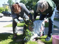 Raeküla Vanakooli keskuse esindusega Riias. Foto: Urmas Saard / Külauudised