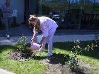 Raeküla Vanakooli keskuse esindusega Riias. Foto: Urmas Saard / Külauudised