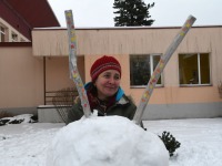 Rahvusvaheline lumememme päev Sindi lasteaias. Foto: Urmas Saard / Külauudised