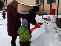 Rahvusvaheline lumememme päev Sindi lasteaias. Foto: Urmas Saard / Külauudised