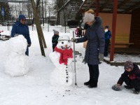 Rahvusvaheline lumememme päev Sindi lasteaias. Foto: Urmas Saard / Külauudised