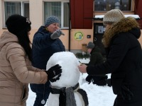 Rahvusvaheline lumememme päev Sindi lasteaias. Foto: Urmas Saard / Külauudised
