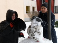 Rahvusvaheline lumememme päev Sindi lasteaias. Foto: Urmas Saard / Külauudised