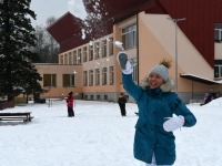 Rahvusvaheline lumememme päev Sindi lasteaias. Foto: Urmas Saard / Külauudised