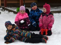 Rahvusvaheline lumememme päev Sindi lasteaias. Foto: Urmas Saard / Külauudised
