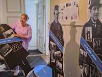 Rändnäituse “Eesti riigipead 1918–2018” avamine Raeküla Vanakooli keskuses. Foto: Urmas Saard / Külauudised