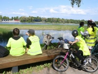 Rattamatk „Rohelised jäljed Pärnus”. Foto: Urmas Saard / Külauudised