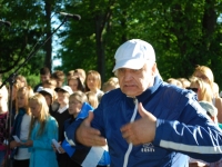Rein Vendla dirigendina erinevates esinemispaikades. Foto: Urmas Saard / Külauudised
