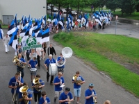 Rein Vendla dirigendina erinevates esinemispaikades. Foto: Urmas Saard / Külauudised